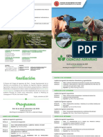 Semana de Ciencias Agrarias - 2019 - 1 PDF