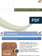 Ipcc Scenario in Context of India: Snsce/Civil/Keerthi Kumar B/GE8071 - DM - Unit 3