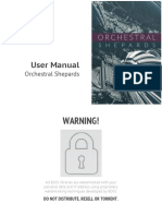 User Manual: Orchestral Shepards