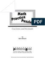 Fraction Puzzles