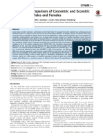 Beaven2014Physiological Comparison of Concentric and Eccentric Arm Cycling in Males and Females