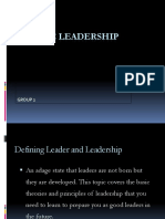 Basic Leadership
