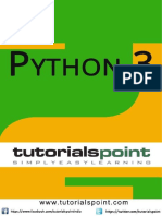 Python 3 Tutorial Point by Tutorials Point (I) Pvt. Ltd.