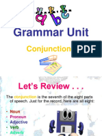 Grammar Unit: Conjunctions