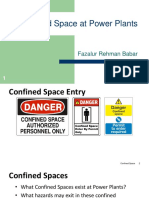 Confined Space entry procedure