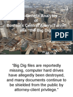 Cost-Benefit Analysis of Boston's Central Artery/Tunnel Aka "The Big Dig"