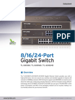 8/16/24-Port: Gigabit Switch