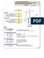 POLE FOUNDATION ANALYSIS