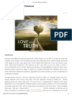 Love, Truth, Hatred and Falsehood Web