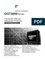 GOT2000 ConnectionManual MitsubishiProduct GTW3v1 081197-J