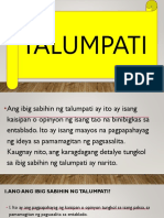Powerpoint Talumpati