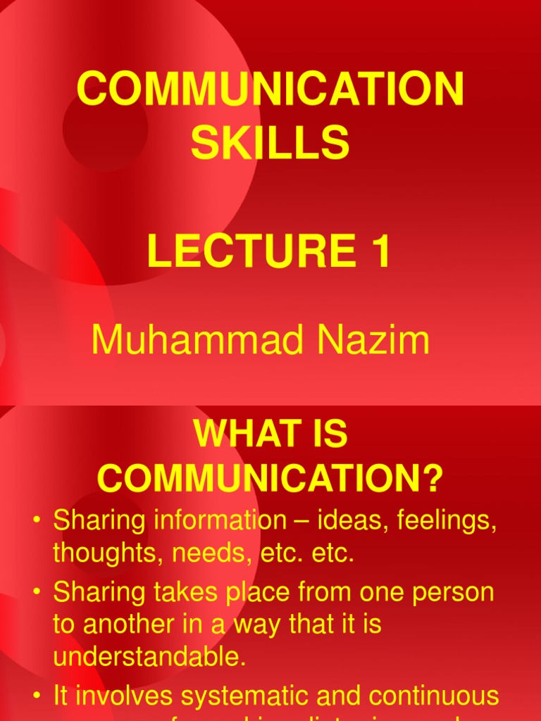 CS 01 PDF Code Communication