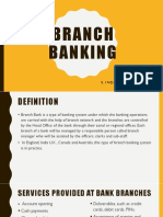 Branch Banking Basics