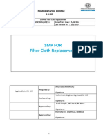 Filter Cloth Replacement SMP for RD Mill