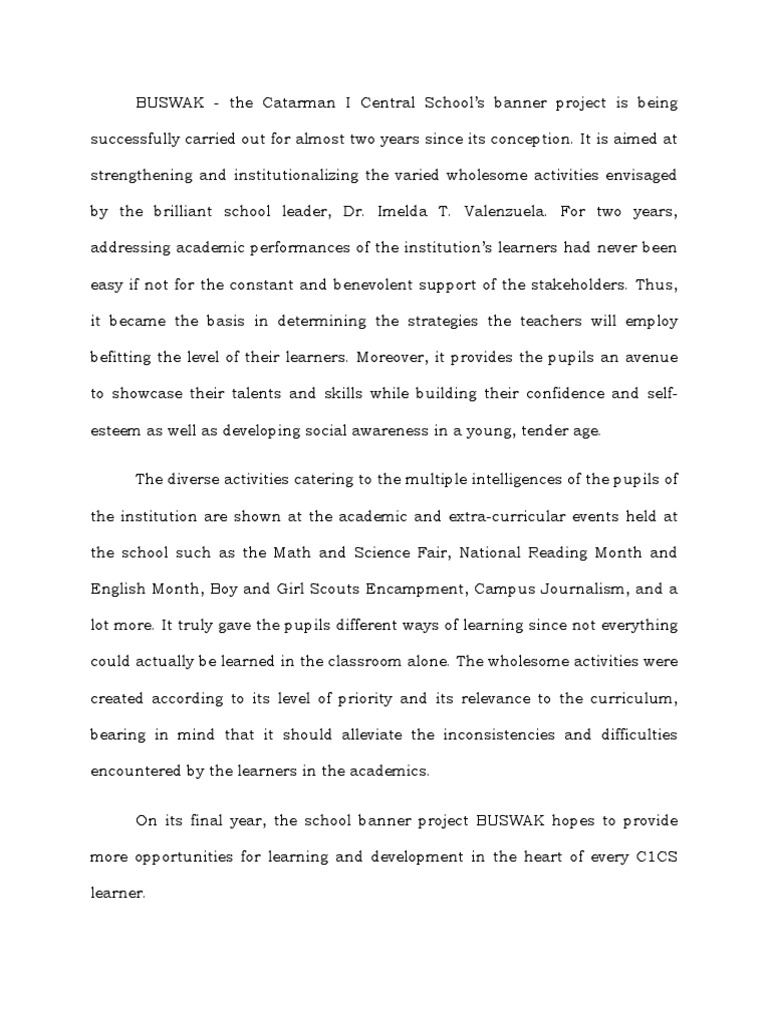 BUSWAK Intro | PDF | Social Science