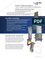 Gas Turbine Blade Rejuvenation