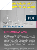 Penyimpanan Alat Lab Medik