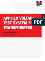 Applied Voltage Test System For Transformers