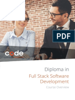 Full Stack Software Development: Diploma in