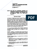 Ao 03 New Rules and Procedures Governing The Disposition of Homelots in Brgy Sites and Residential Commercial and Industrial Lots in Townsites Within Dar Resettlement Projects PDF