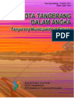 Kota Tangerang Dalam Angka 2019