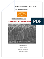 Krupajal Engineering College Bhubaneswar: Thermal Barrier Coating