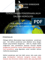 Penggunaan Penderiaan Jauh DLM Hidrologi