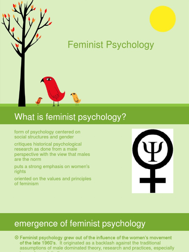 Feminist Psychology | PDF | Behavioural Sciences | Psychology
