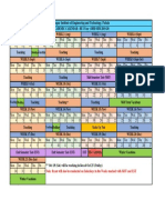 Thapar Academic Calendar