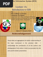 1423478441URP 2281 L-01 Introcduction To GIS - Fundamental Concept and Issues