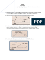 Problemas - Vectores