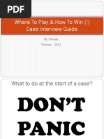 Where To Play & How To Win Case Interview Guide