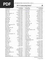 PCT Contracting States List 2025 | PDF