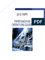 2019 TAPPI PAPER MACHINE OPERATIONS COURSE: Forming Fabric Manufacture & Design