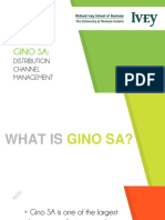 Gino Sa:: Distribution Channel Management