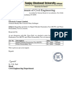 Department of Civil Engineering: Ultratech Cement Limited