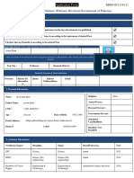 Application Form: Eligibility Criteria