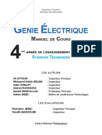 Tunisian Secondary Education Ministry Manual on Electric Circuits