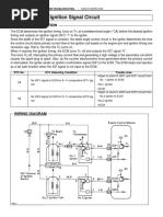 DTC 14, 15 Ignition Signal Circuit