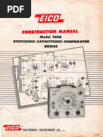 Eico 950b Construction Manual