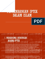 Pengembangan Iptek Dalam Islam