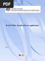 ICAICT206A Install Software Applications: Release: 1