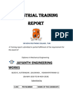 Industrial Training Report