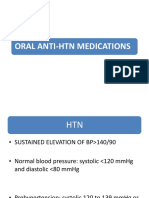 Oral Anti-Htn Medications