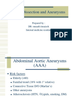 Aortic Dissection Aneurysms