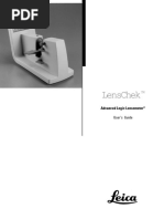 Reichert - Lensometro - 12621 - User Manual