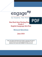 New York State Testing Program Grade 3 English Language Arts Test