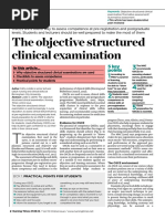 The Objective Structured Clinical Examination: Discussion