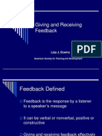 Effective Listening 10 - Giving and Receiving Feedback