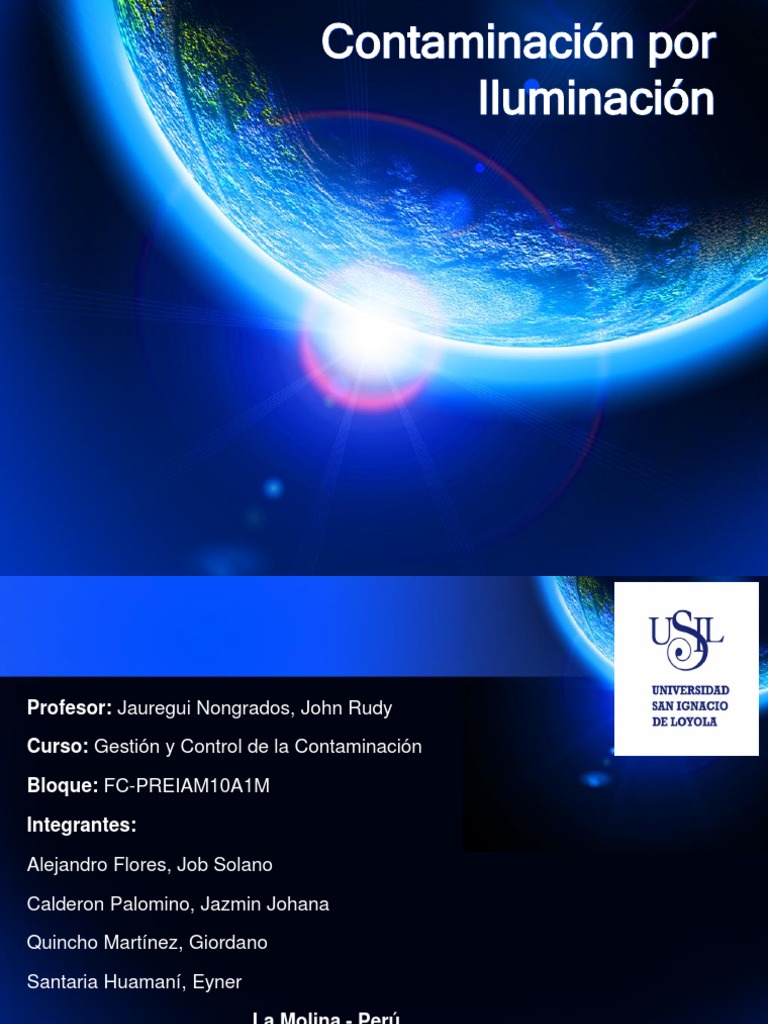 Contaminación Por Iluminación | PDF | Encendiendo | Luz de la calle